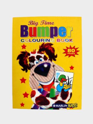 Big Time Bumper Colouring Book 80 Pages