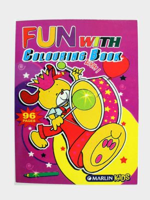 Fun With Colouring Book 96 Pages