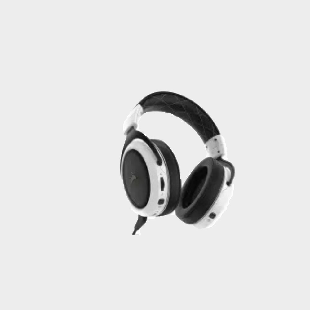 Corsair HS70 Wireless; Gaming Headset; Virtual 7.1; White Design - Image 2