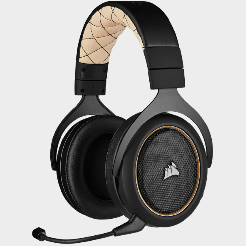 Corsair HS70 Wireless SE; Gaming Headset; Virtual 7.1; Cream Design - Image 2