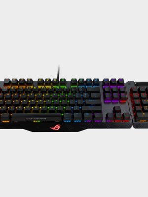 ASUS ROG Claymore RGB Mechanical Gaming Keyboard With Detachable Numpad; Cherry MX (switch type); Aura Sync And Aircraft-Grade M.