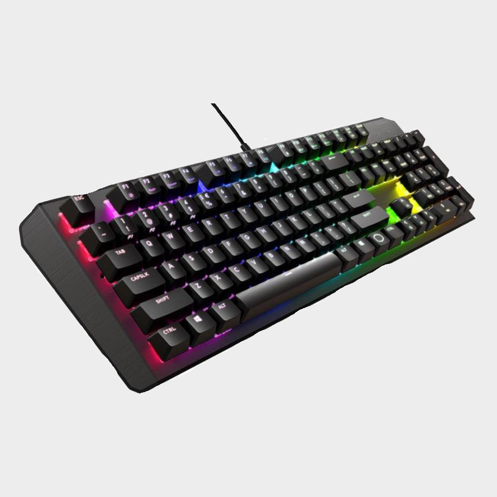 Cooler Master CK550 RGB Gaming Keyboard; RGB Lighting; Brushed Aluminium Design; Gateron Brown Switch.