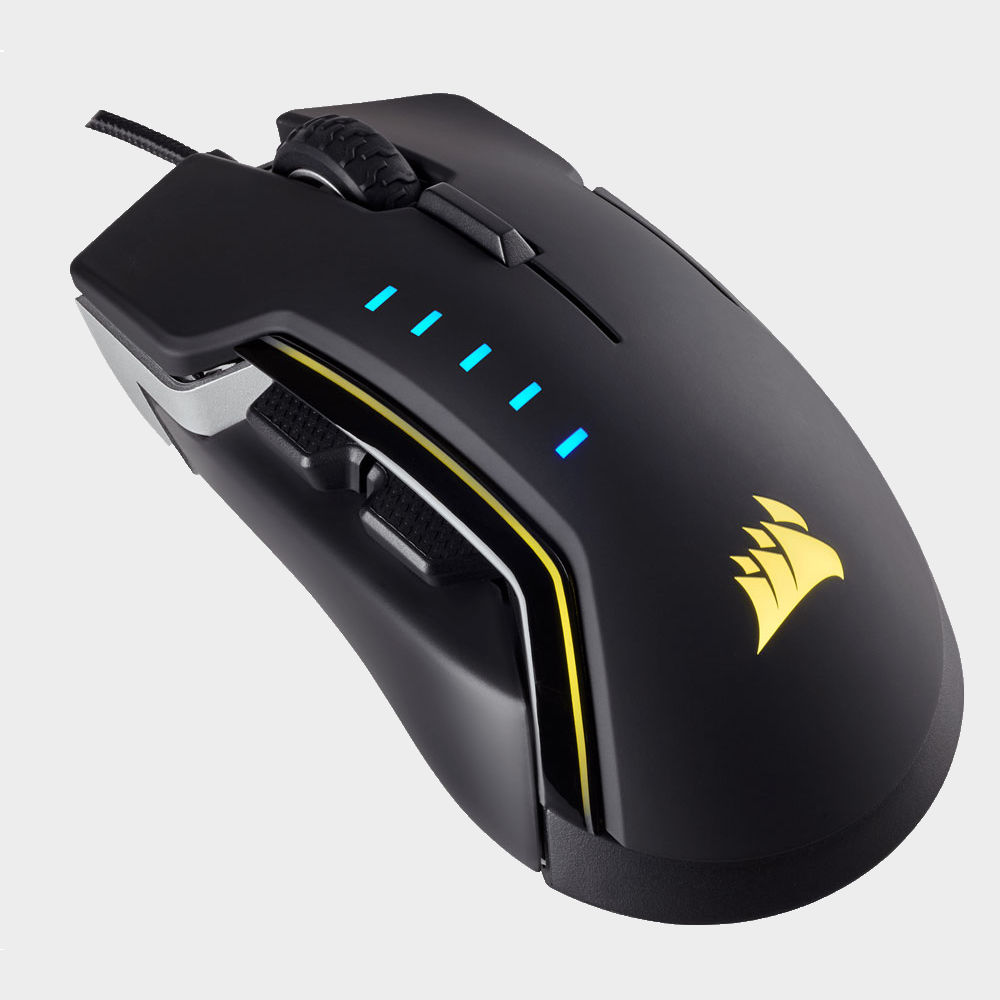 Corsair Glaive RGB; Optical Gaming Mouse; Black - Image 2