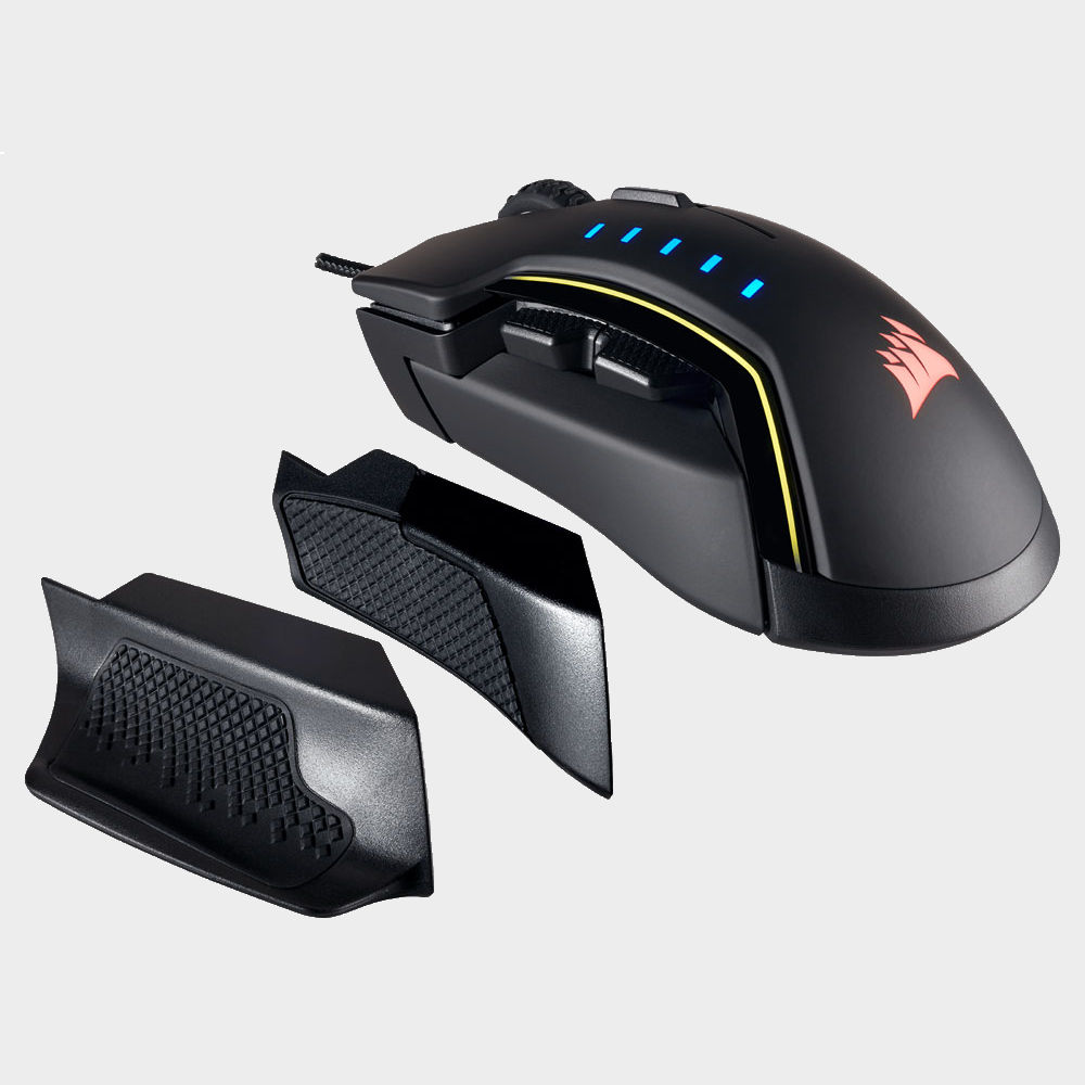 Corsair Glaive RGB; Optical Gaming Mouse; Black - Image 13