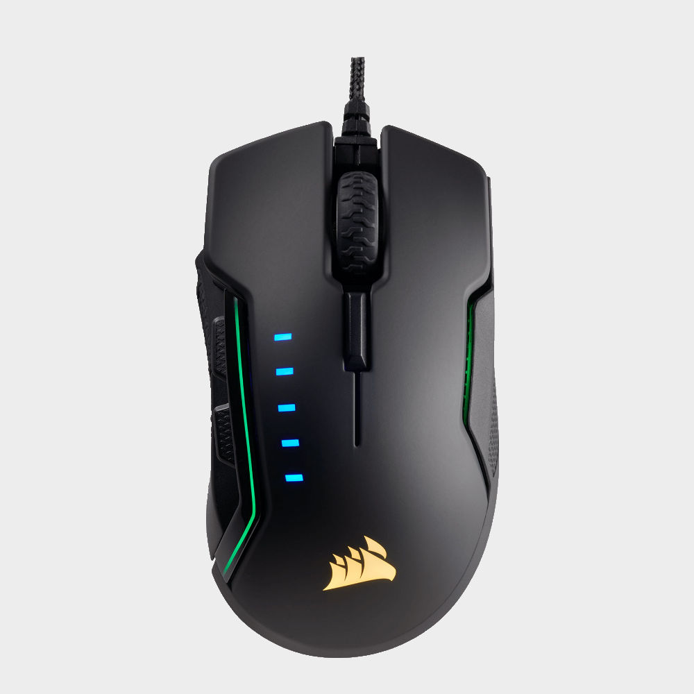 Corsair Glaive RGB; Optical Gaming Mouse; Black - Image 6
