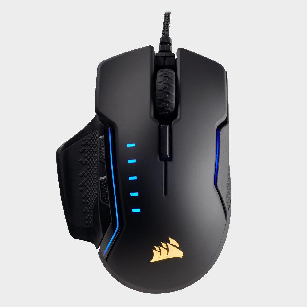 Corsair Glaive RGB; Optical Gaming Mouse; Black - Image 7