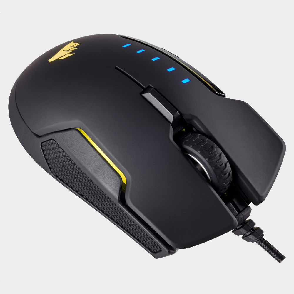 Corsair Glaive RGB; Optical Gaming Mouse; Black - Image 8