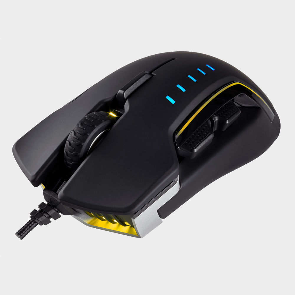 Corsair Glaive RGB; Optical Gaming Mouse; Black - Image 9