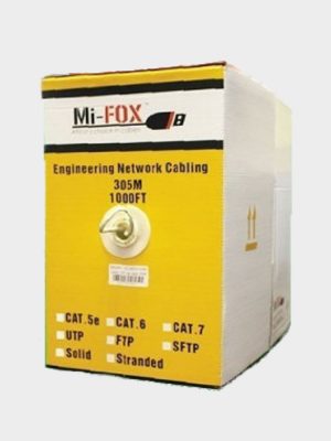 MI-FOX CAT6 UTP LAN Cable 305Meter CCA