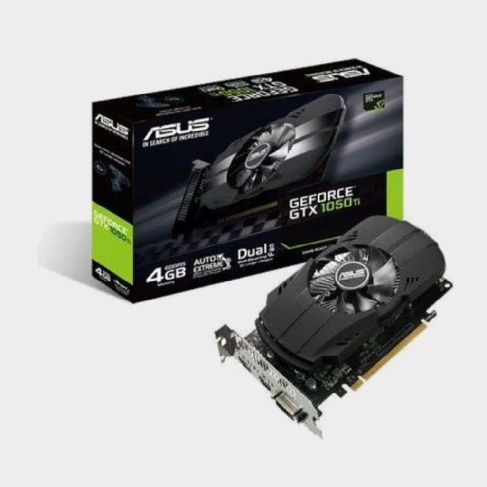 Asus GeForce GTX1050 Ti Phoenix Graphics Card 4GB - Image 2